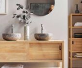 ¿Qué madera debo elegir para mis muebles de baño?